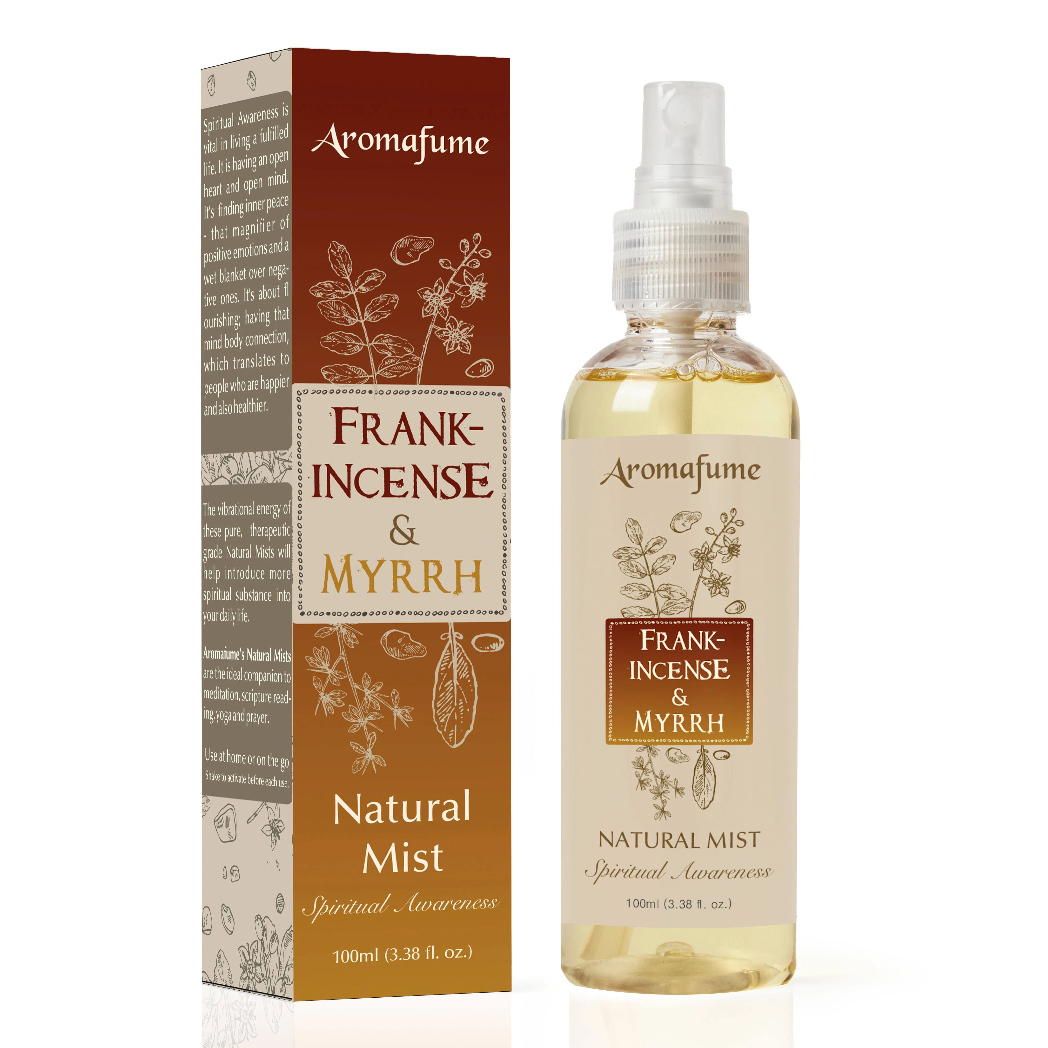 Aromafume Frankincense & Myrrh Natural Mist 100ml