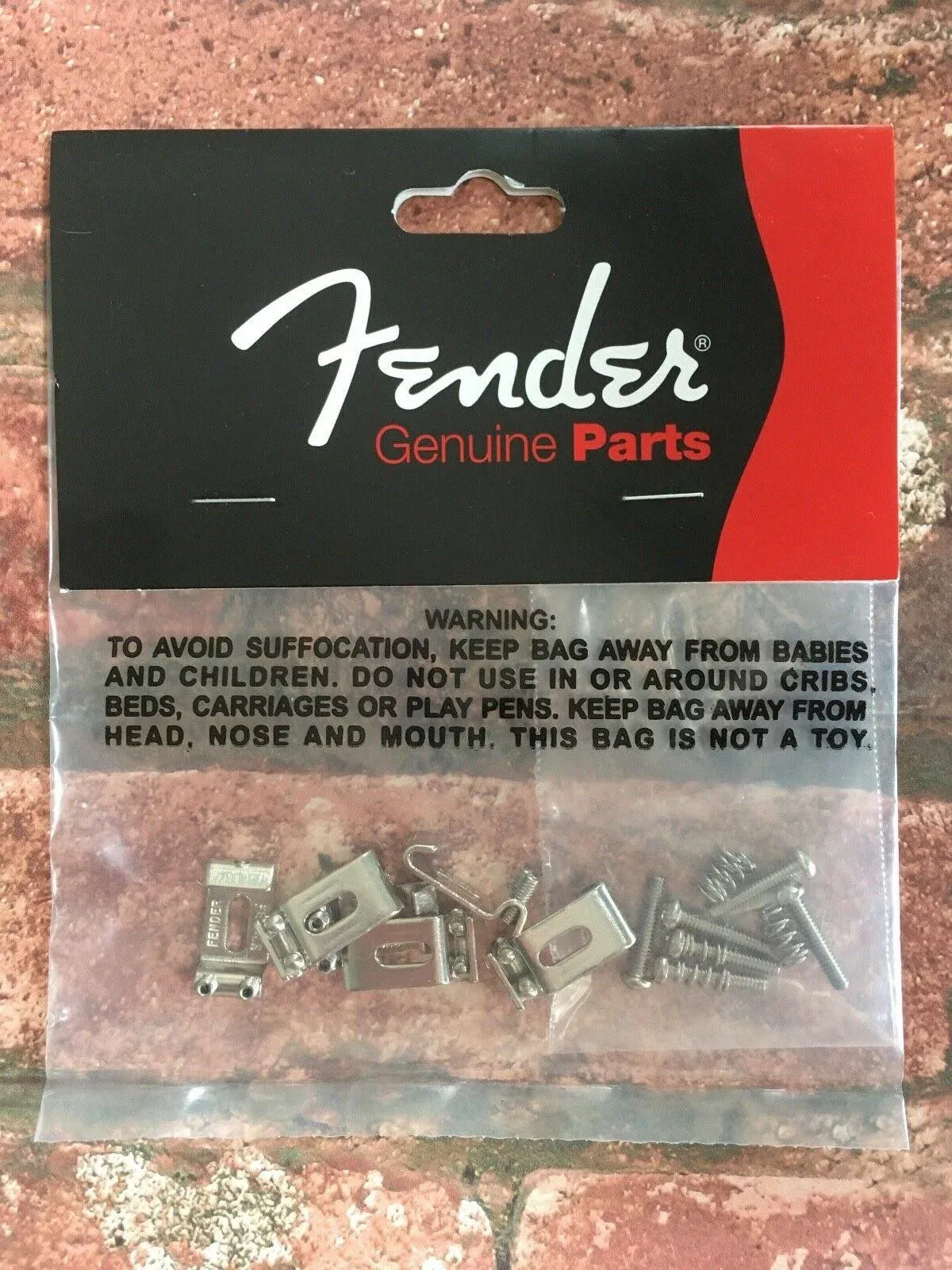 Fender 007-5123 American Standard Stratocaster Bridge Saddles (6) | Reverb