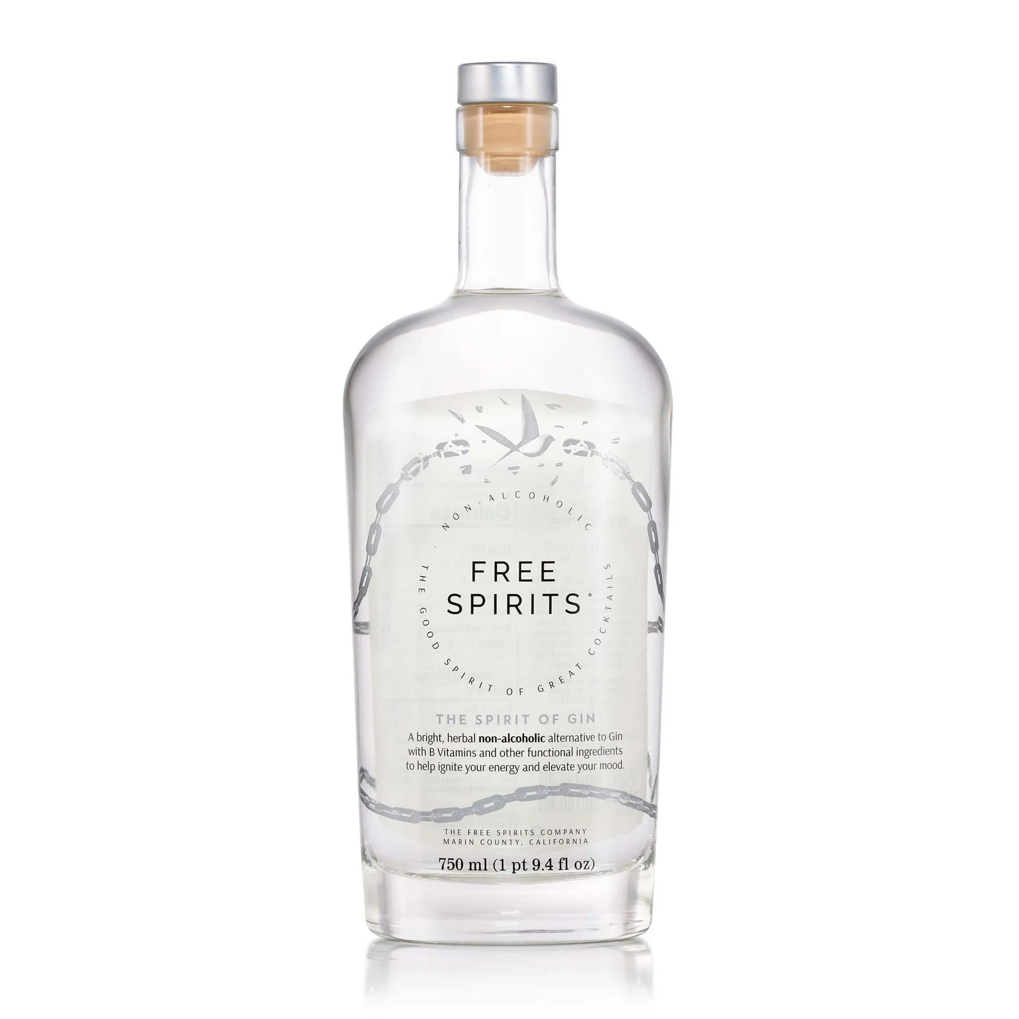 Free Spirits The Spirit of Gin, Non-Alcoholic - 750.0 ml