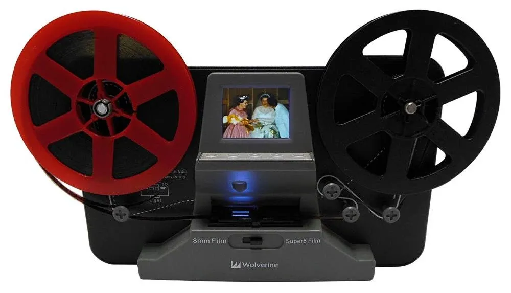 Wolverine Film2Digital Movie Maker 8mm and Super 8 - Fully Automated Digitizer 