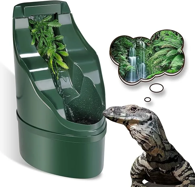 Neptonion Reptile Chameleon Cantina Drinking Fountain Water dripper Amphibians Insects Lizard Turtle