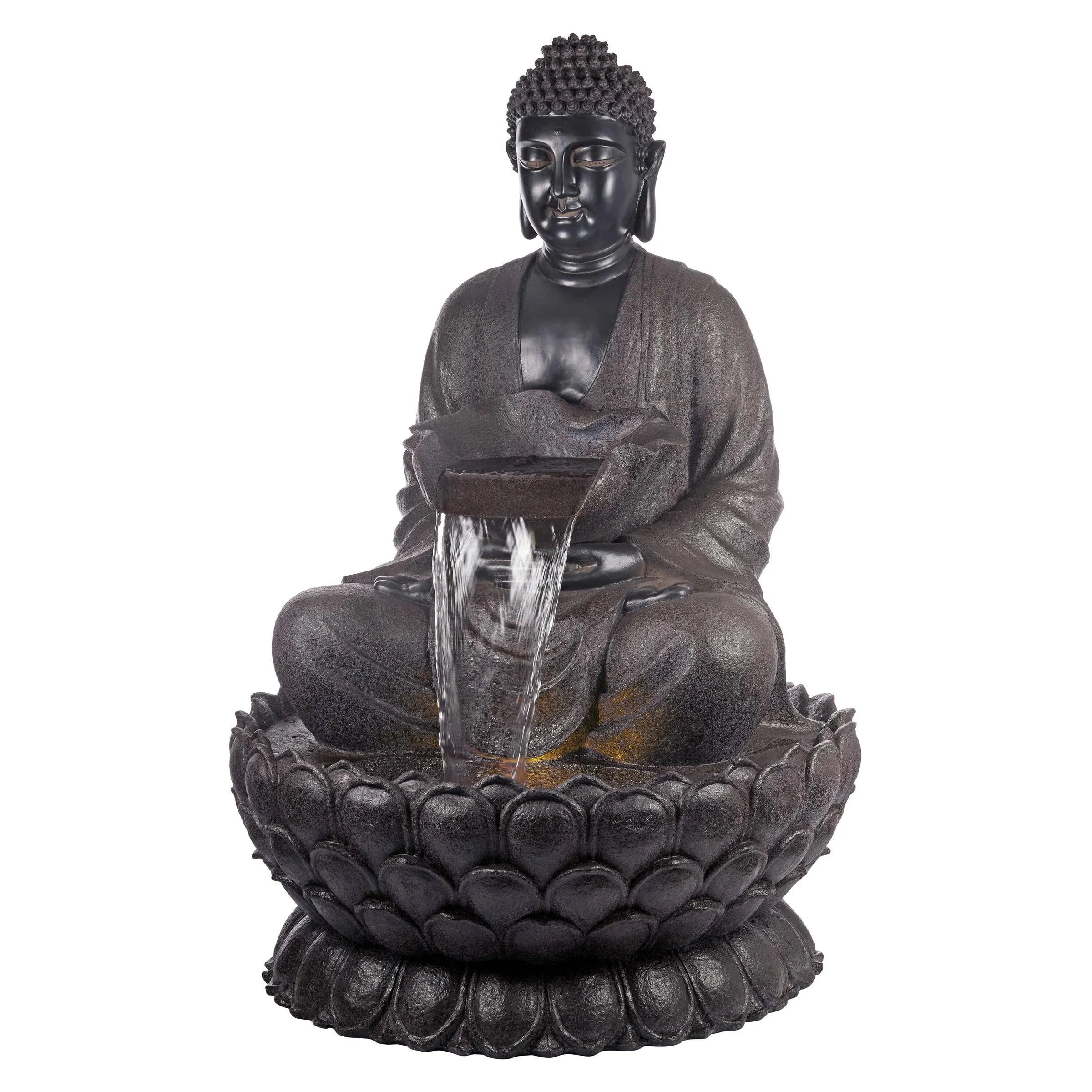 Alpine WIN1170 Buddha Zen Fountain with LED Light