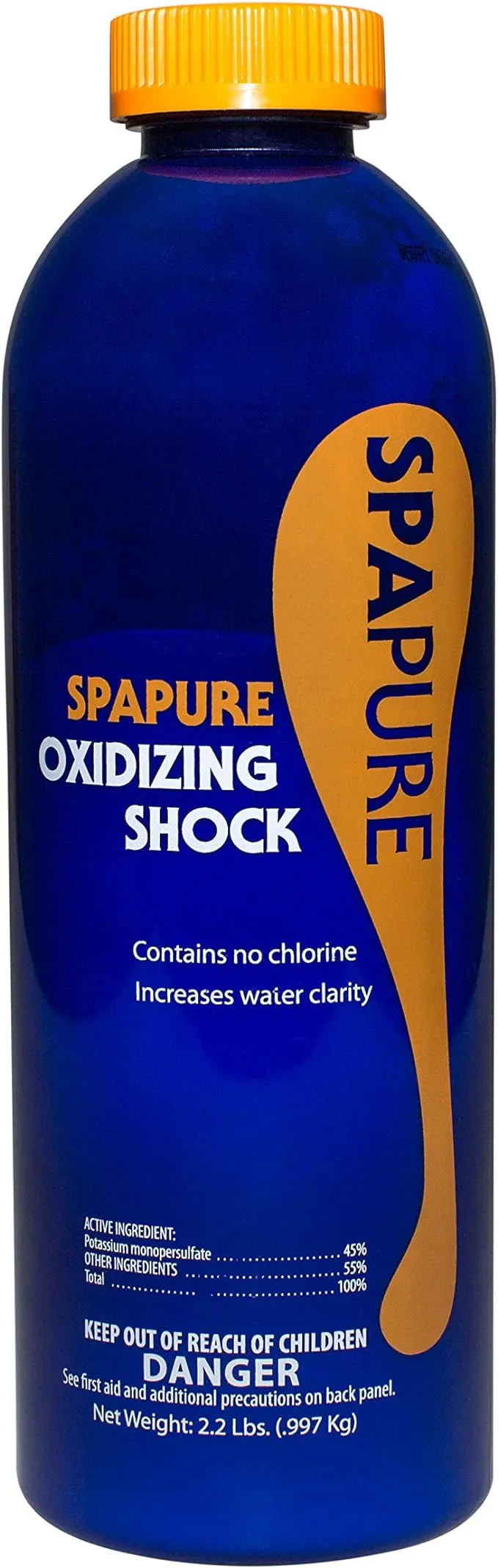 SpaPure C002475-CS20B7 72412240a 20oz Spa Pure Non-chlorine Spa Shock White