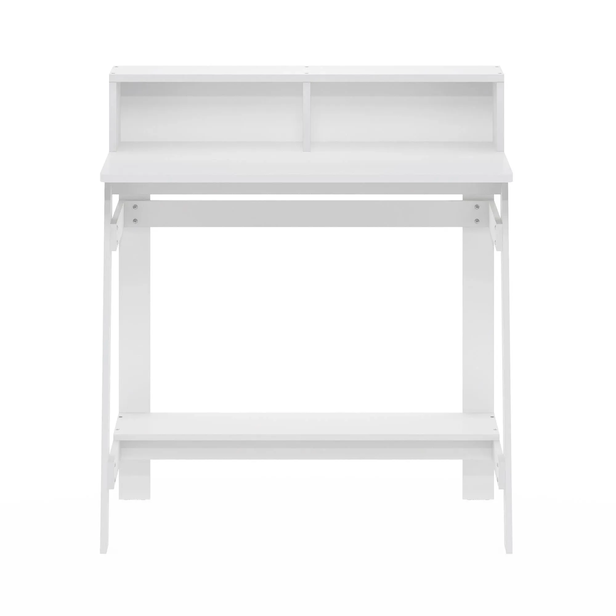 Furinno Simplistic A Frame Computer Desk, White