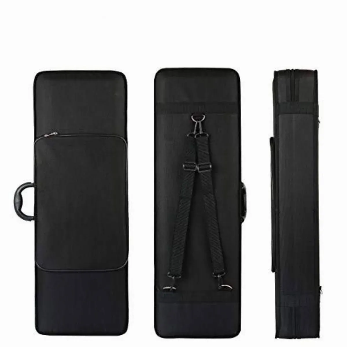 Fino 4/4 Full Size Violin Case Professional Oblong Violin Hard Case with Built-in Hygrometer,Super Lightweight Portable Carrying Bag Slip-On Cover