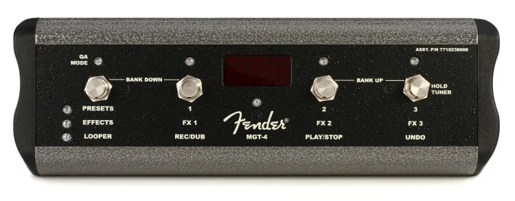 Fender MGT-4 4-button Mustang GT Footswitch