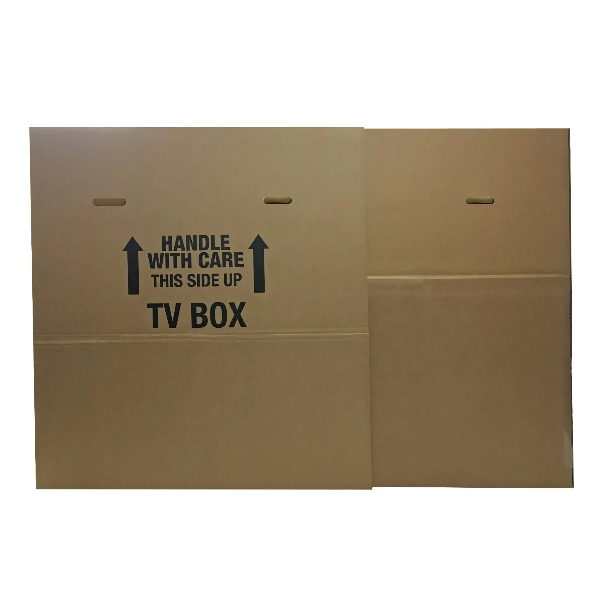 uBoxes Double Wall TV Moving Boxes 72 x 6 x 42 In Boxes w/ Sleeves, 2 Pack