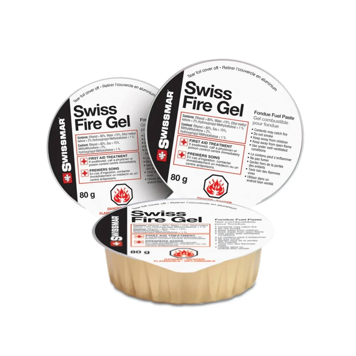 Swissmar F65200 Fire Gel Cans 3-Ounce Set of 3