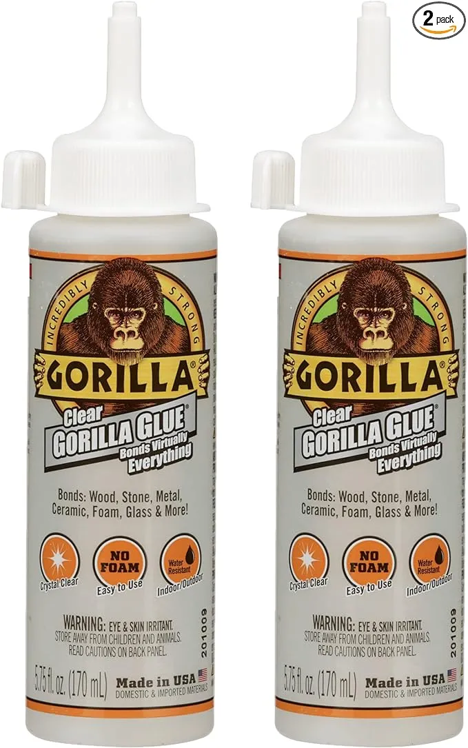 Gorilla Clear Glue - 3.75 oz