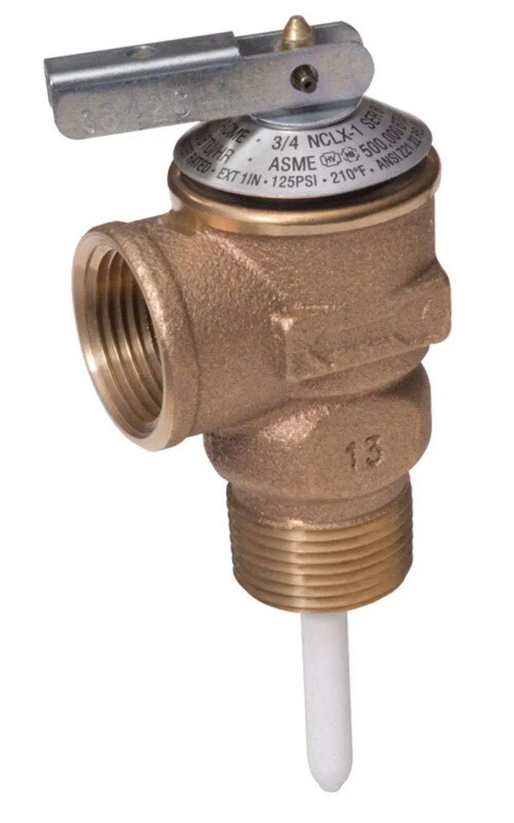 Cash Acme Temperature and Pressure Relief Valve