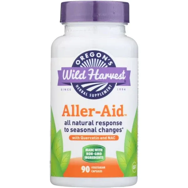 Oregon's Wild Harvest Aller-Aid with Quercetin, Capsules - 90 count