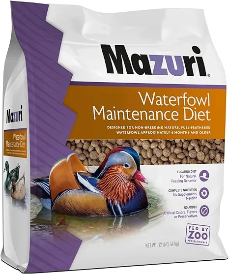 Mazuri Waterfowl Maintenance Diet - 12 lb