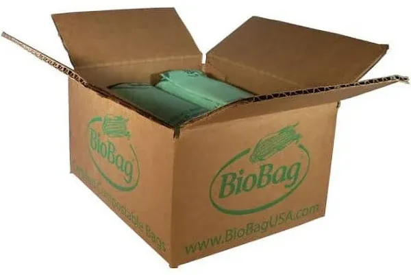 BioBag Premium Compostable Food Scrap Bags 13 Gallon 48 Count