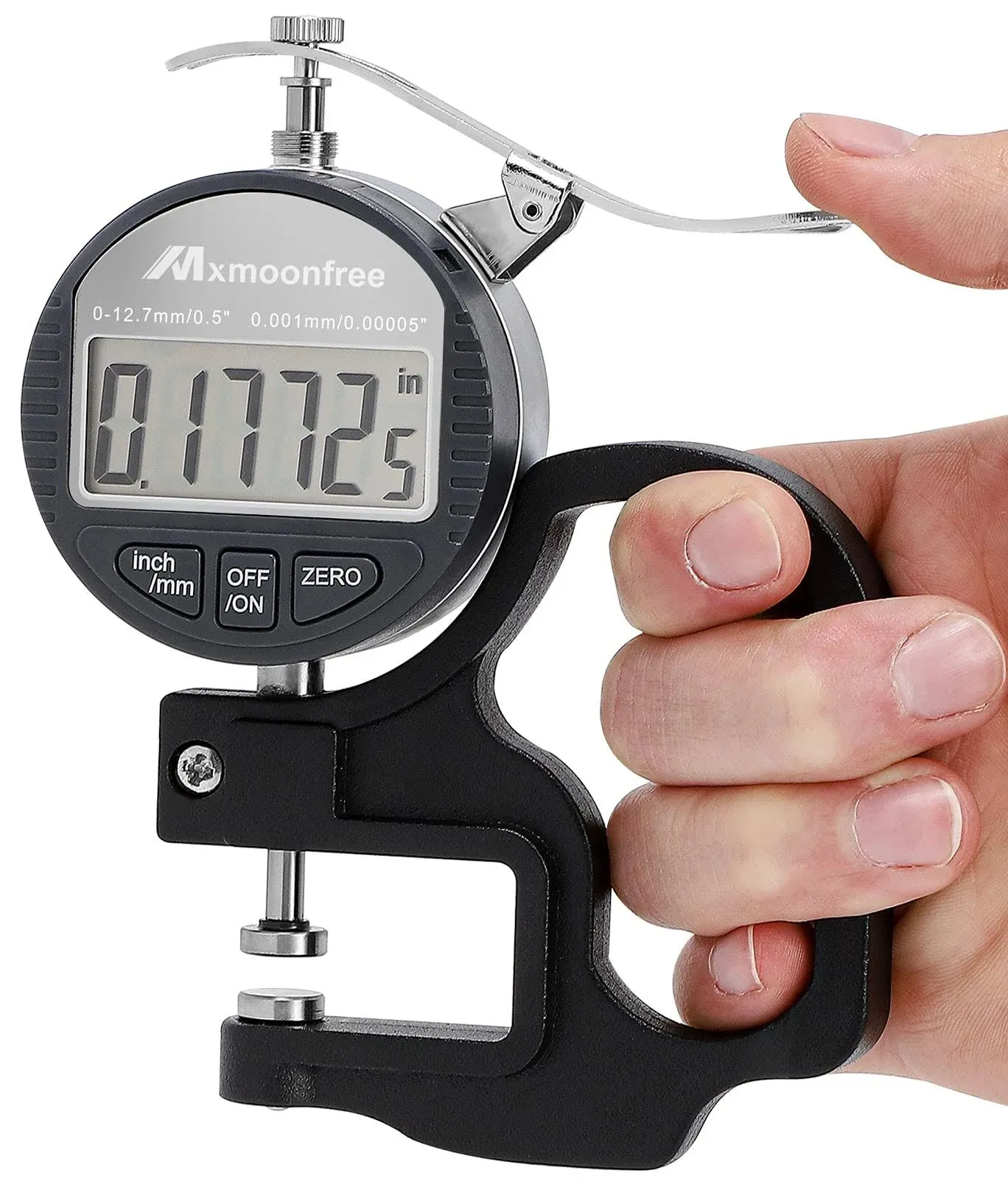 Digital Thickness Gauge 0.001Mm/0.0000<wbr/>5 | 0-12.7Mm/0.5 Electronic Micrometer T