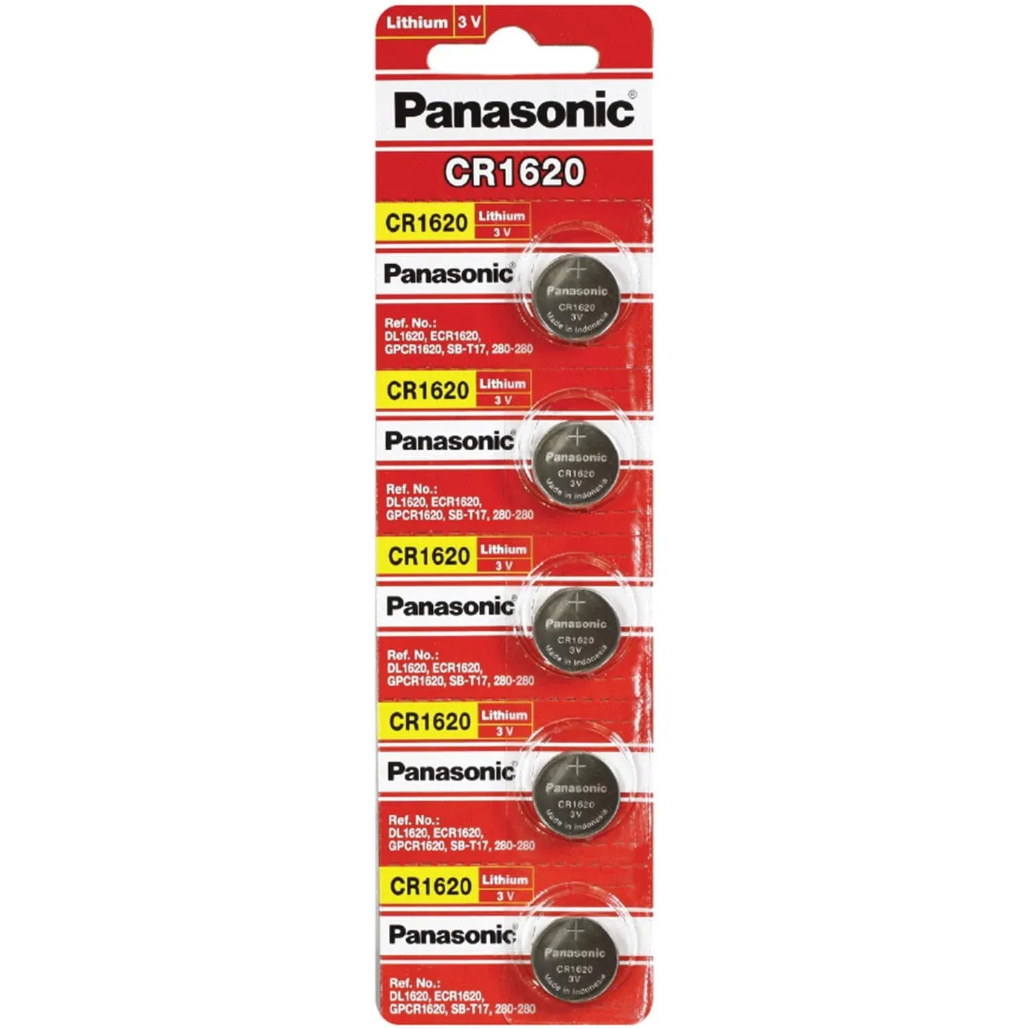 Panasonic Cr1620 Lithium Coin Batteries