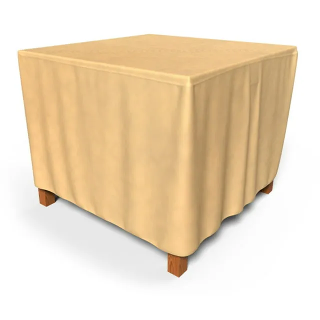 Budge All-Seasons Square Patio Table Cover / Ottoman Cover Small