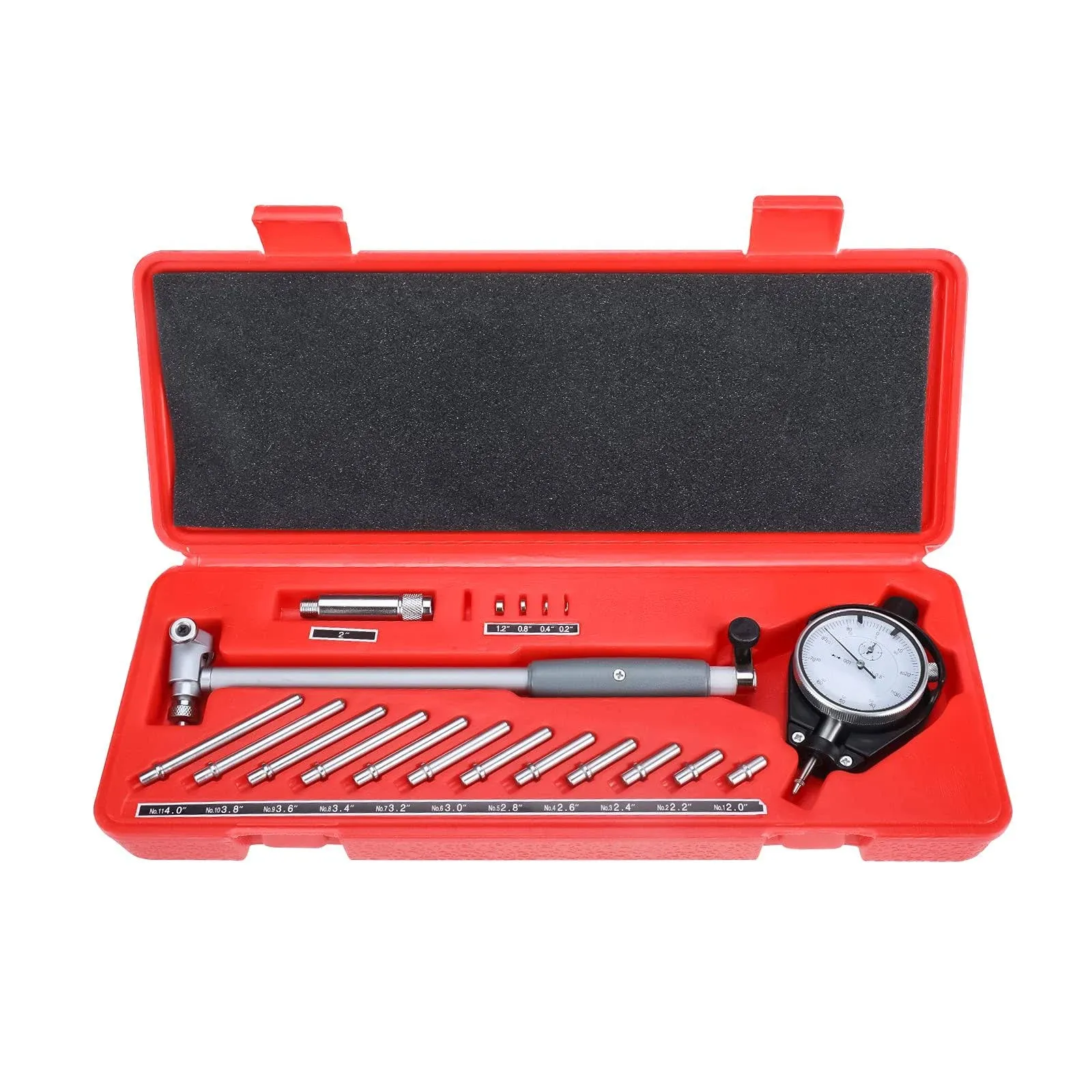 2&#034; - 6&#034; Bore Gauge 0.001&#034;Engine Cylinder Measurement Gage Dial Indicator Gauge