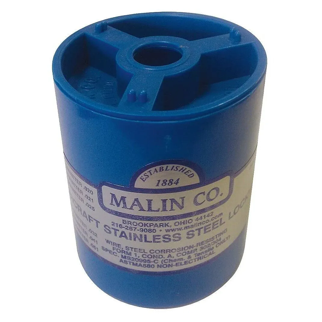 Malin Company Lockwire Canister 0.032 Dia 364 ft. MPN:34-0320-1BLC