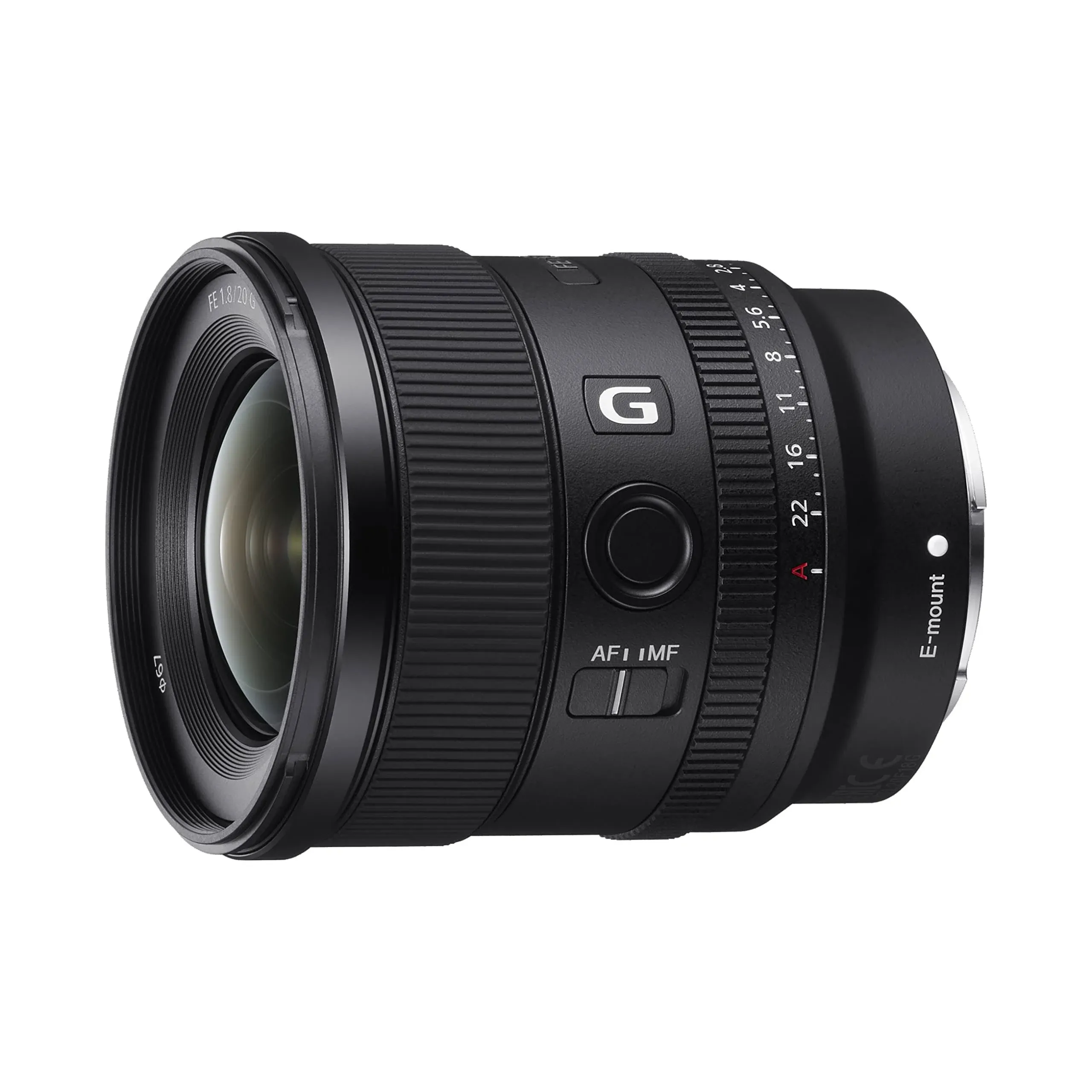 Sony FE 20mm f/1.8 G Lens