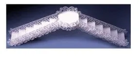 Item#36064 - White Wedding & Anniversary Wedding Cake Step Decoration Filigree ...