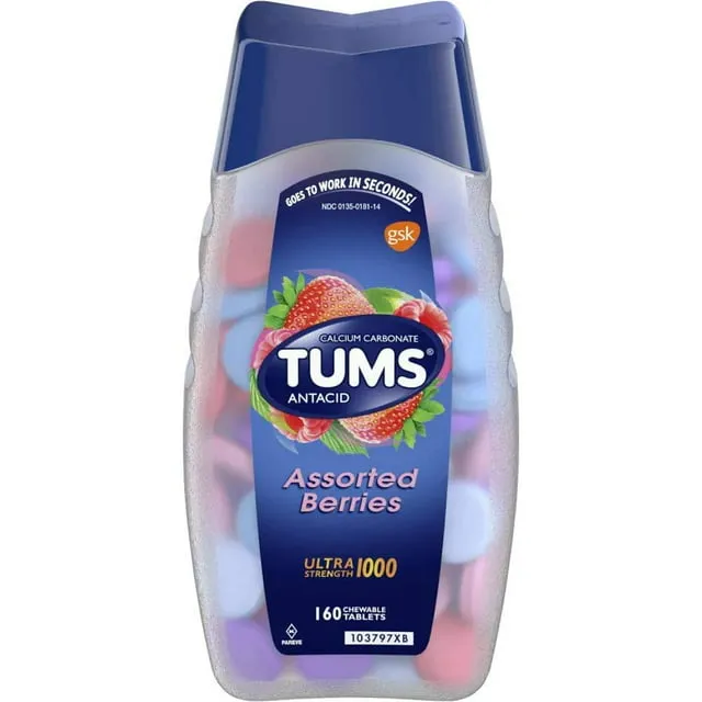 Tums Ultra Strength Chewable Tablets