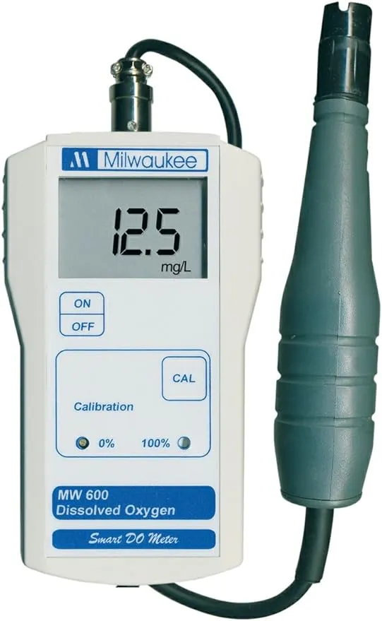 Milwaukee MW600 LED Economy Portable Dissolved Oxygen Meter