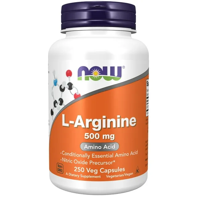 Now L Arginine 500 mg