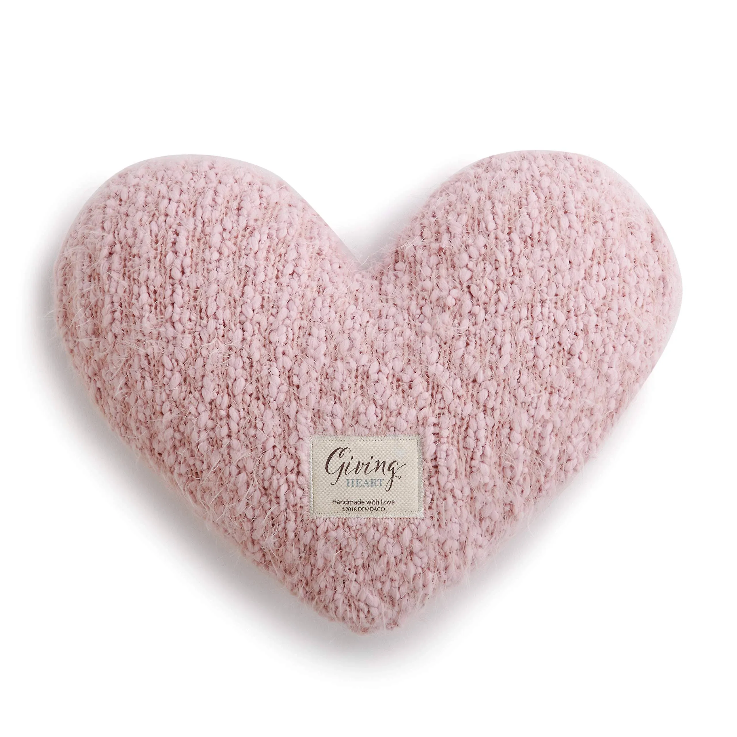 Pink Giving Heart Pillow