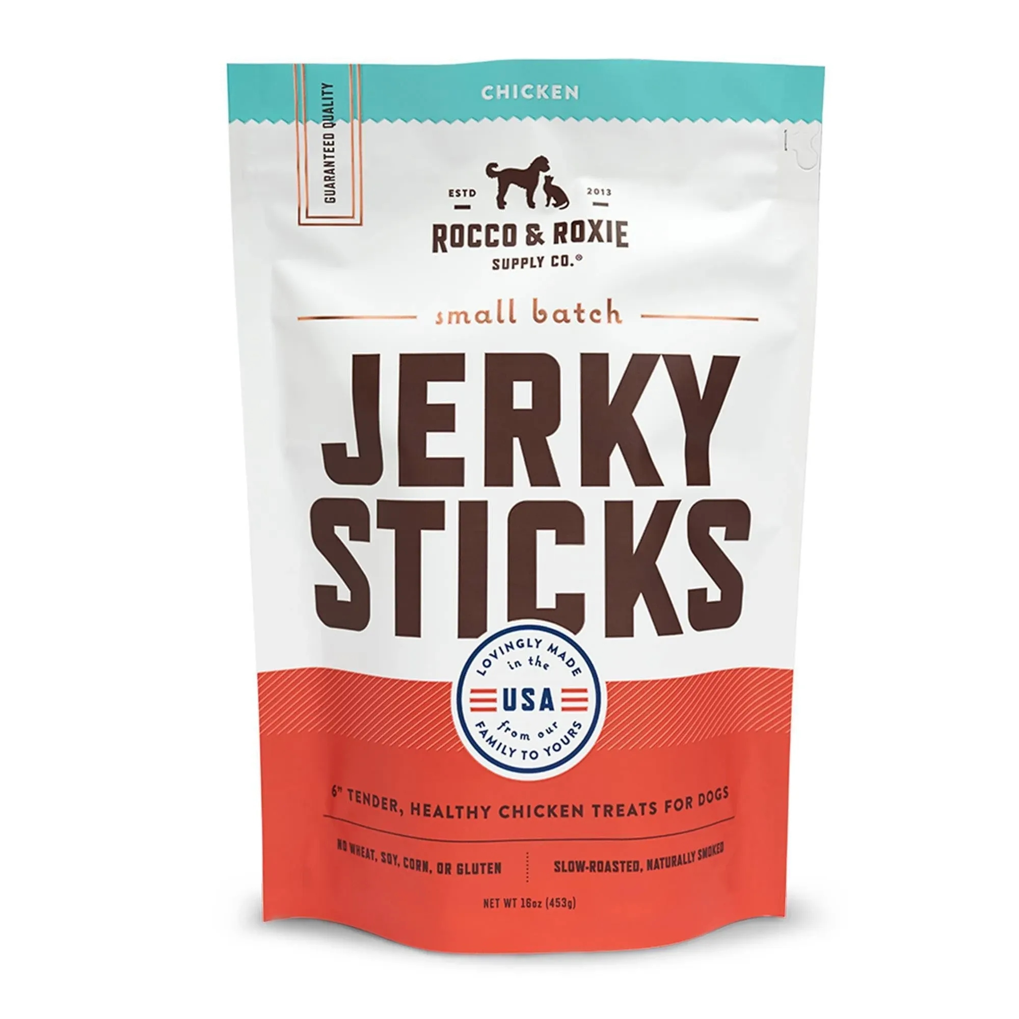 Rocco & Roxie Supply Co. Chicken Jerky Sticks Dog Treats