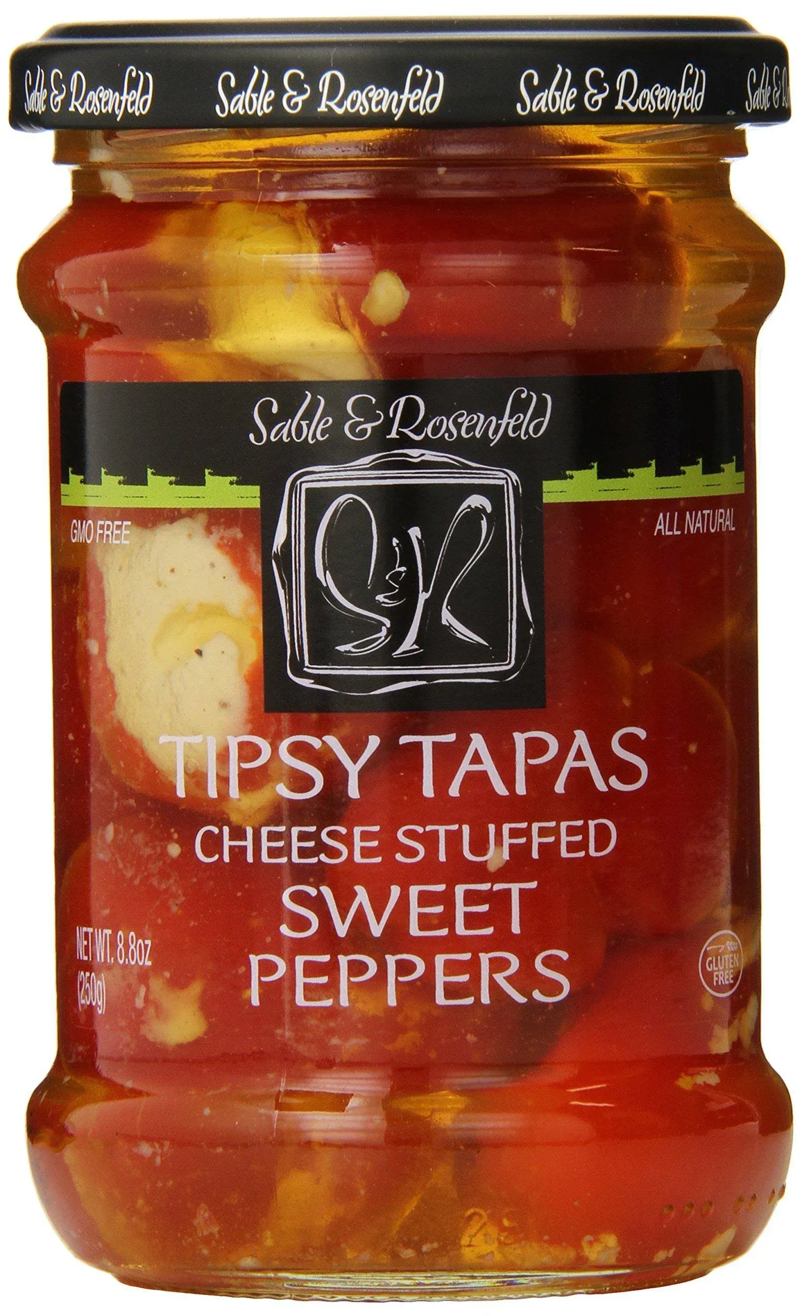 Sable & Rosenfeld Tipsy Tapas-Sweet Peppers with Cheese