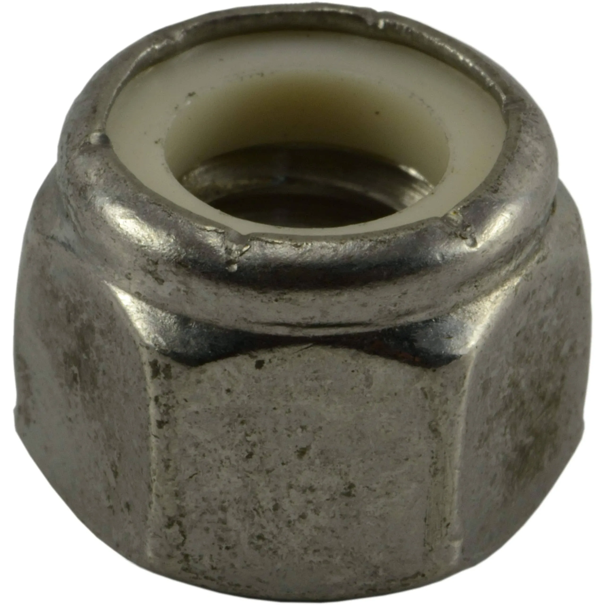 3/8"-16 18-8 Stainless Steel Coarse Thread Nylon Insert Lock Nuts