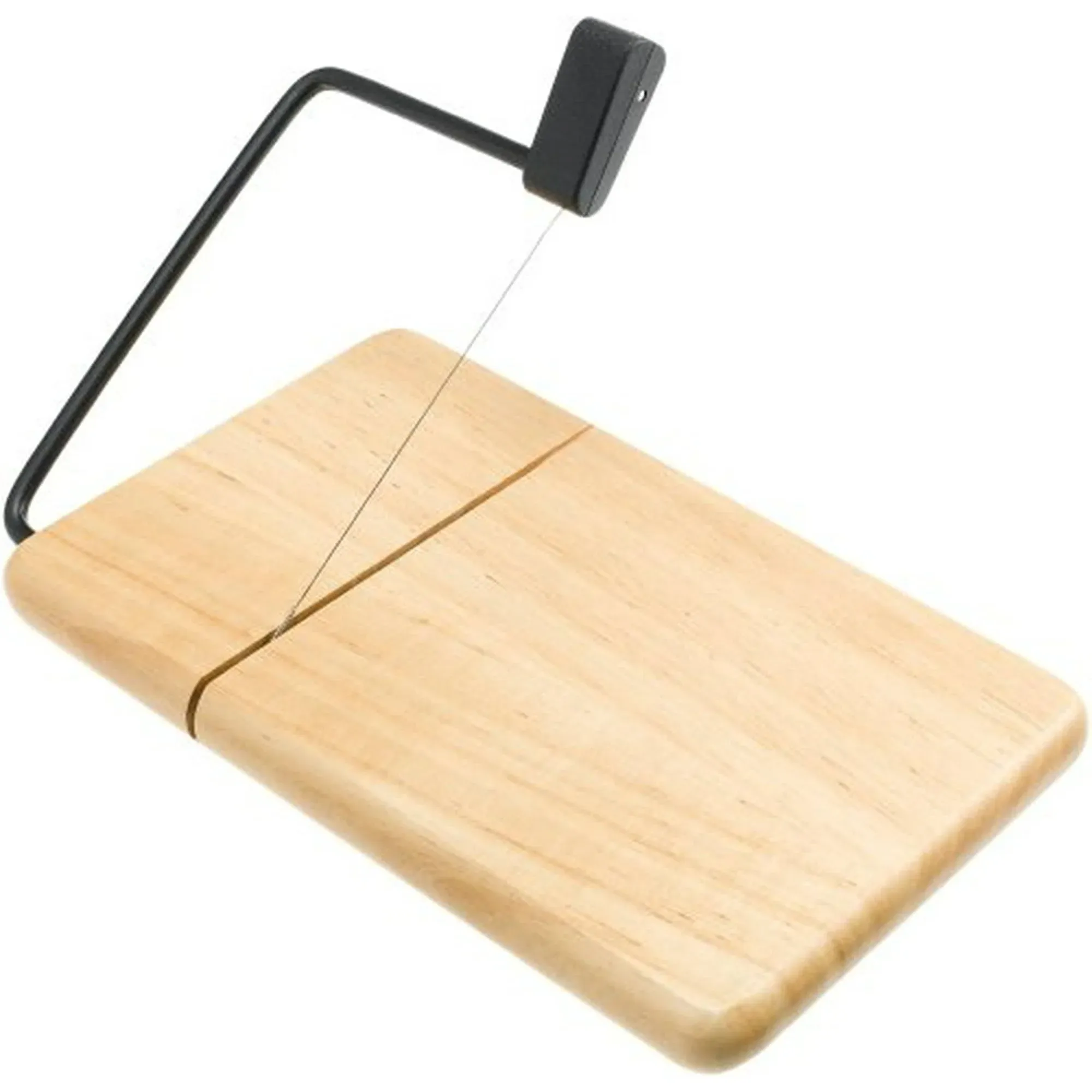 Prodyne Thick Beechwood Cheese Slicer, 9 ½" x 6" x ⅞"