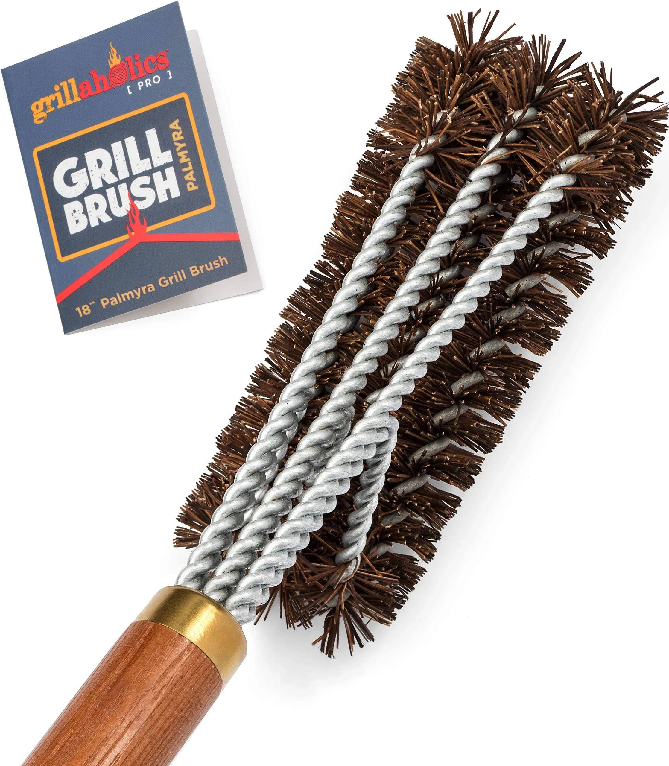 Grillaholics Pro Palmyra Grill Brush