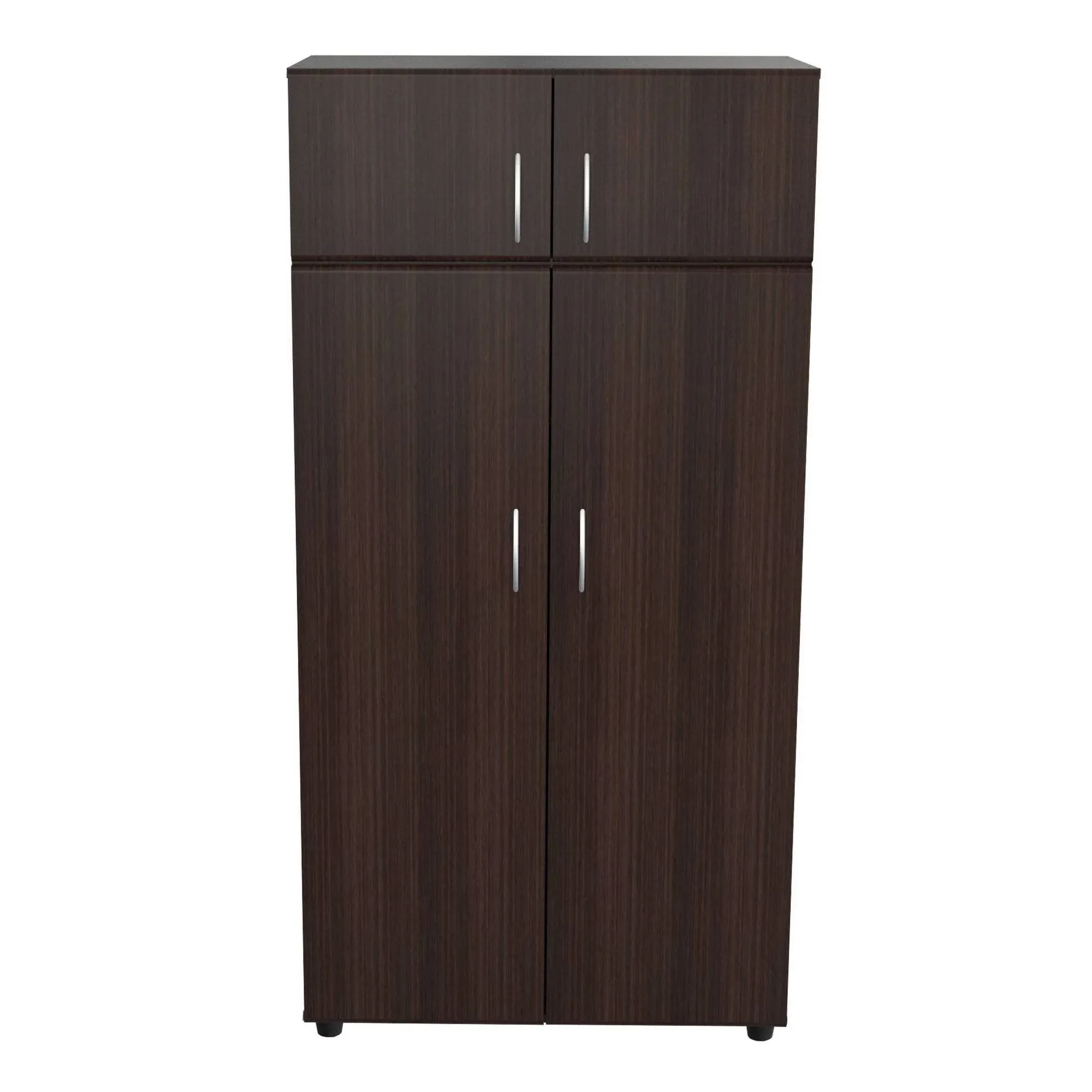 Inval Four Door Espresso Wardrobe Armoire