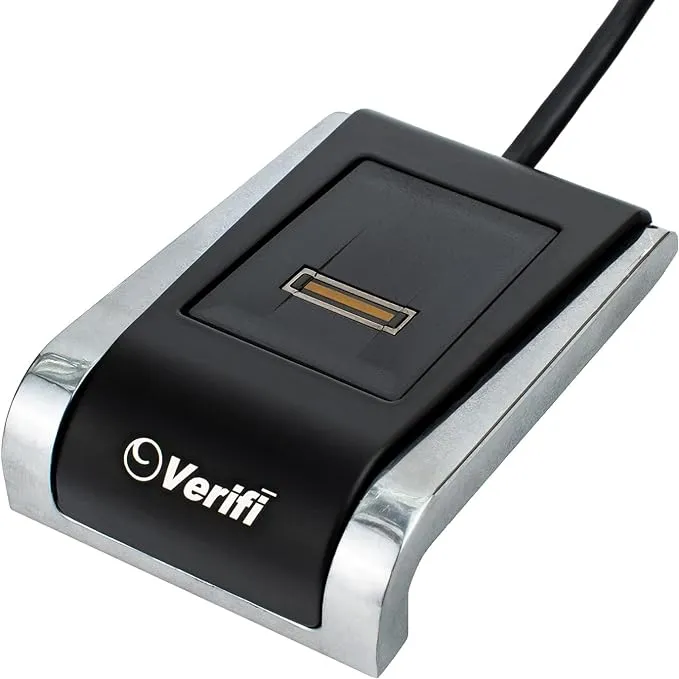 Verifi P2000 Desktop USB Fingerprint Reader - Windows Hello, Windows Password Free Operation