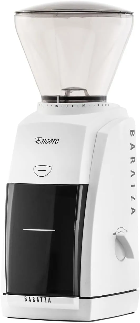 Baratza Encore Conical Burr Coffee Grinder White