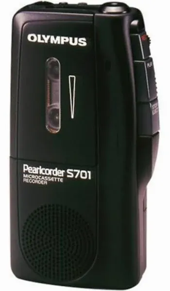 Olympus Pearlcorder S701 Microcassette Recorder