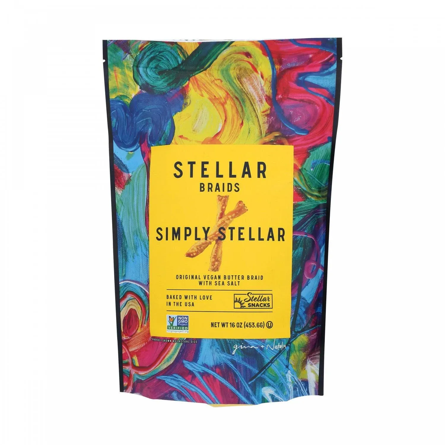 Stellar Snacks Pretzel Braids Simply Stellar - 16 oz