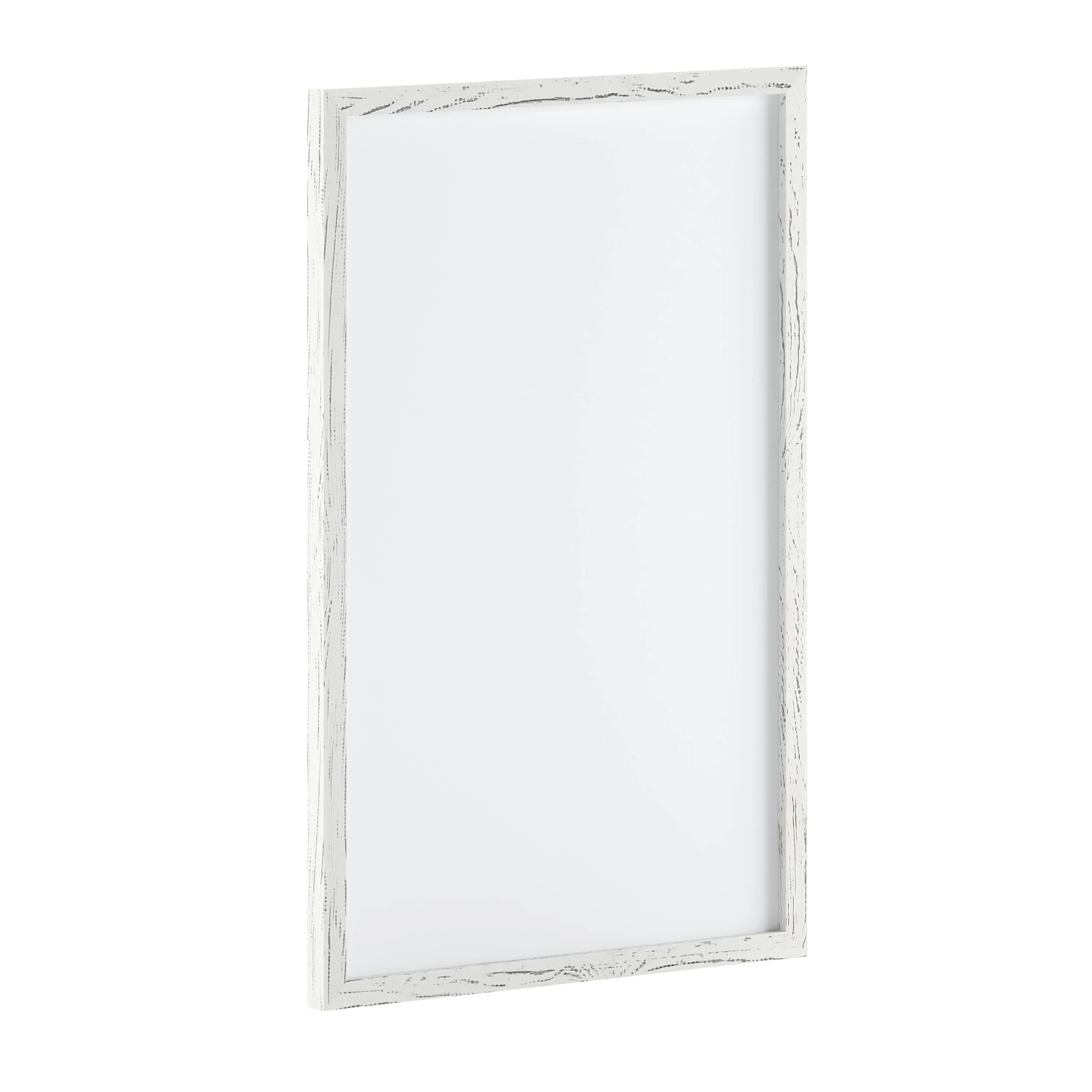 Flash Furniture Bristol Wall Mount White Board with Included Dry Erase Marker 4 Magnets & Eraser for Home School or Business HGWA-WHITE