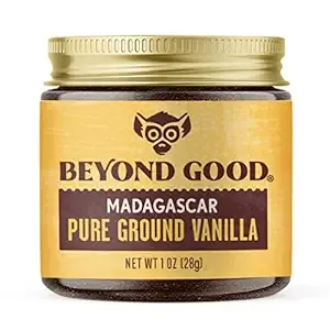 Pure Ground Vanilla Powder | Pure Madagascar Grade A Ground Vanilla Beans for Bakers, Chefs, Ice Cream Makers, and Home Cooks | Beyond Good Vanilla…