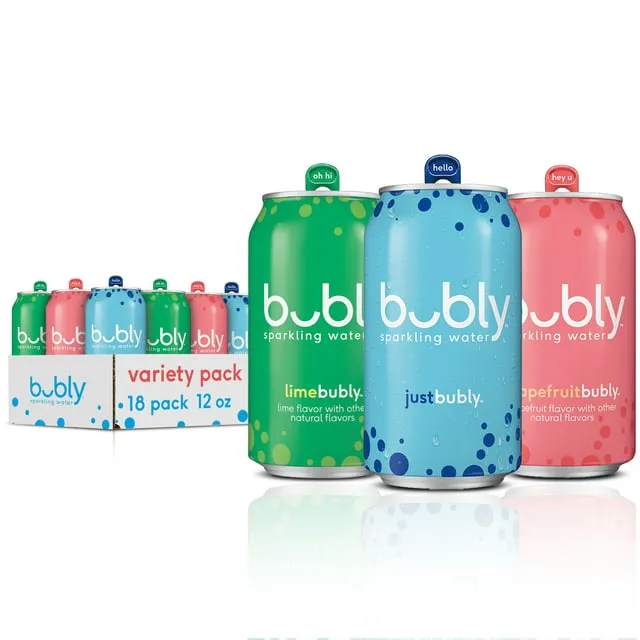 Sparkling Water, Citrus Variety Pack, Zero Sugar &amp; Zero Calories, Seltzer Water,