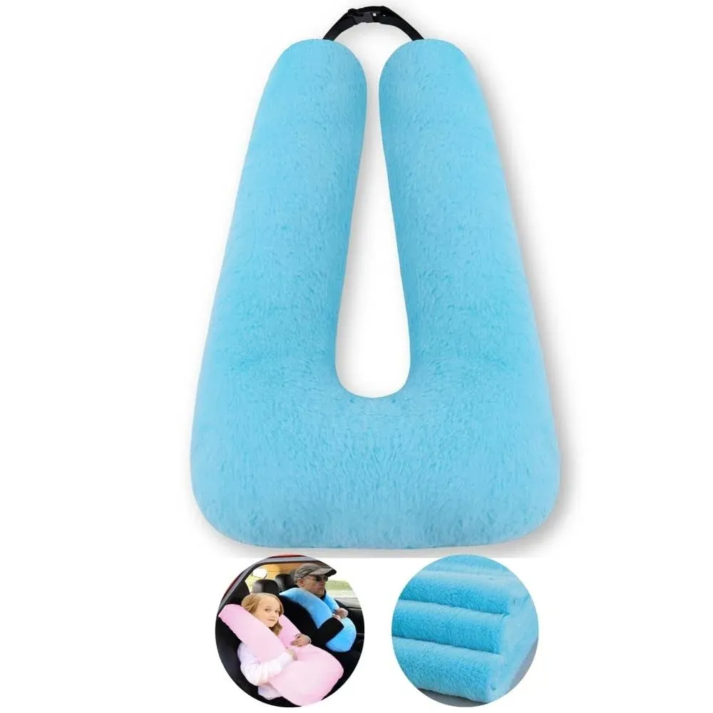 Travel Pillow Travel Pillow Cushion for The Back Seat of Car Car Pillow for K...