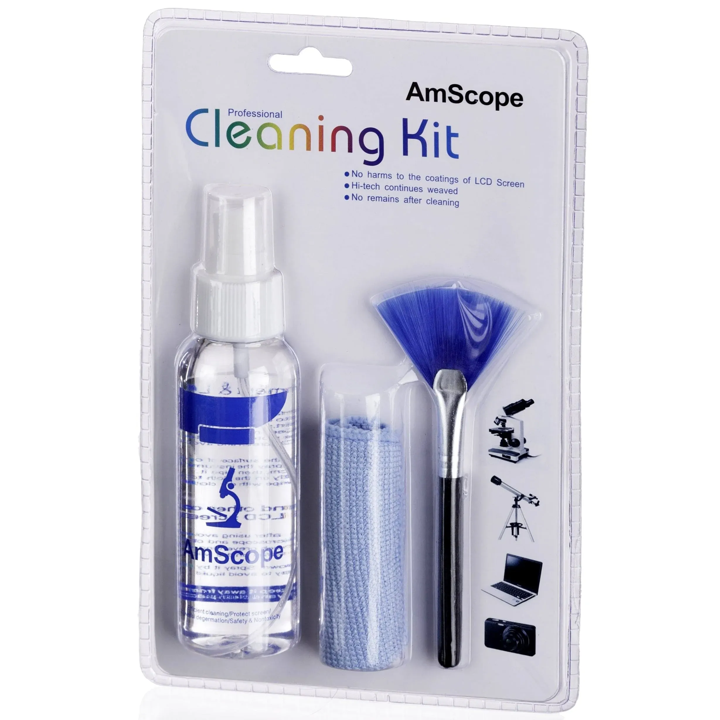 AmScope CLS-CKI-Kim Microscope and Camera Cleaning Kit