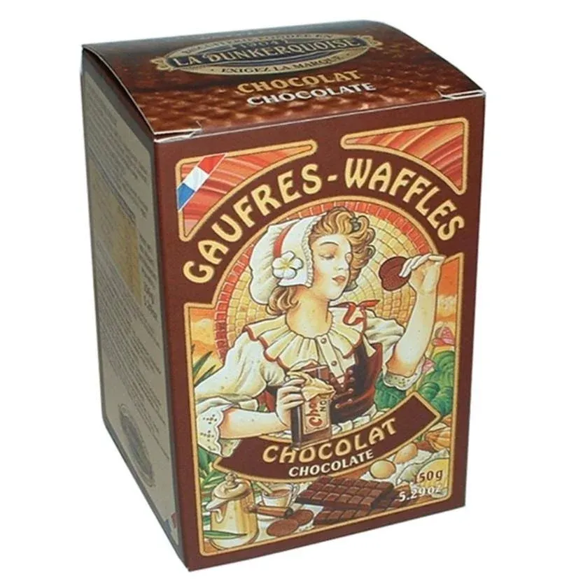 La Dunkerquoise - Pure Butter Chocolate Waffles, 150g