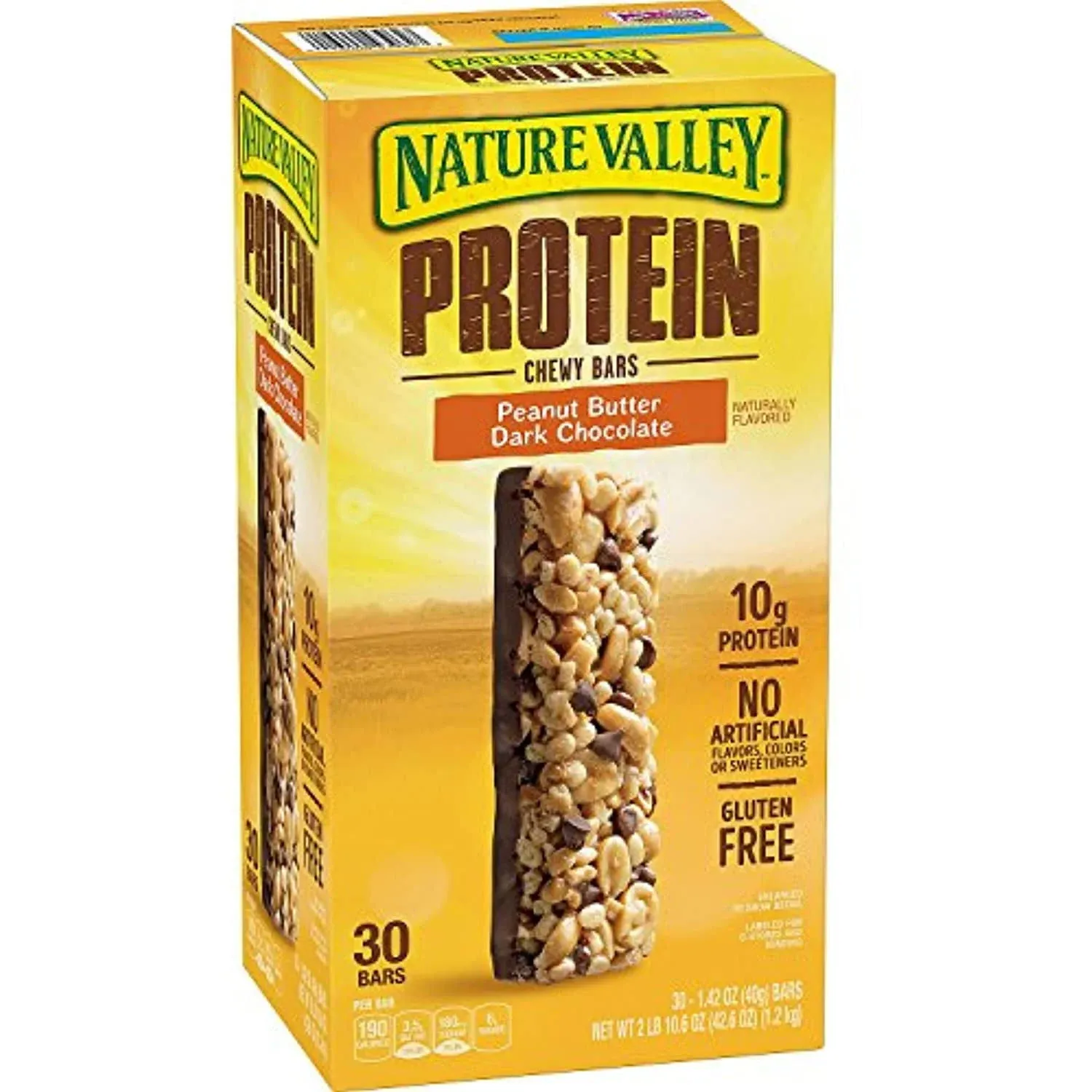 Nature Valley Protein Granola Bars, Peanut Butter Dark Chocolate, 15 ct