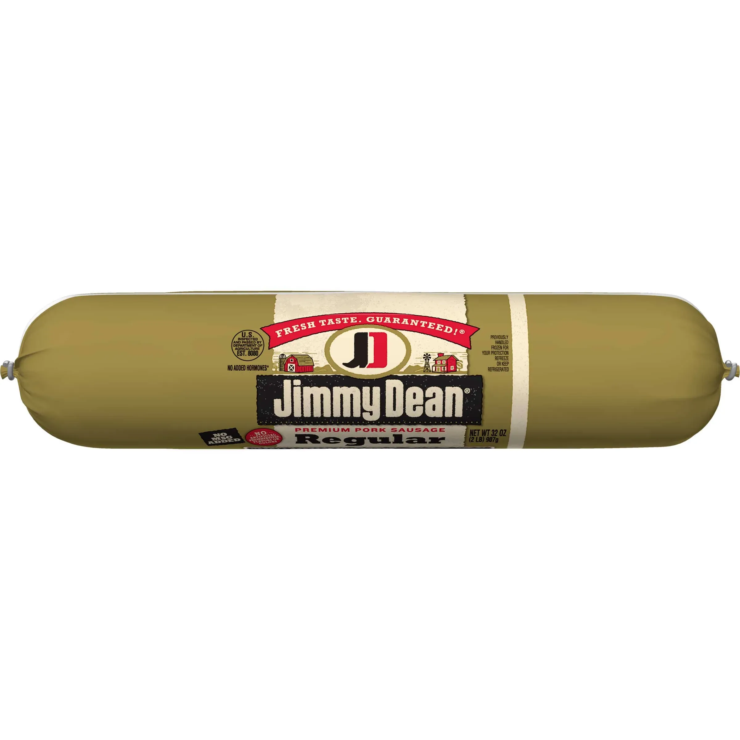 Jimmy Dean Premium Pork Regular Sausage Roll, 32 oz.