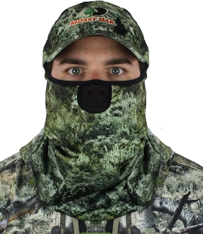 Mossy Oak Denali Balaclava Cap Camo Hunting Face Cover