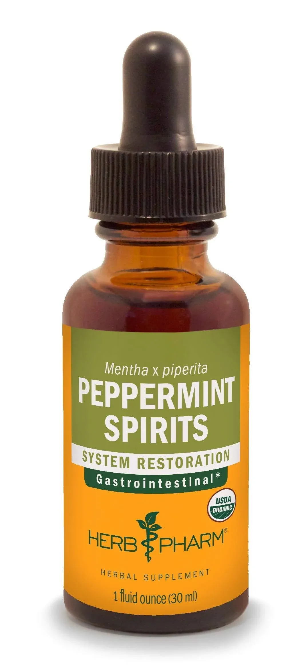 Herb Pharm Peppermint Spirits Liquid Extract Digestive Support Blend