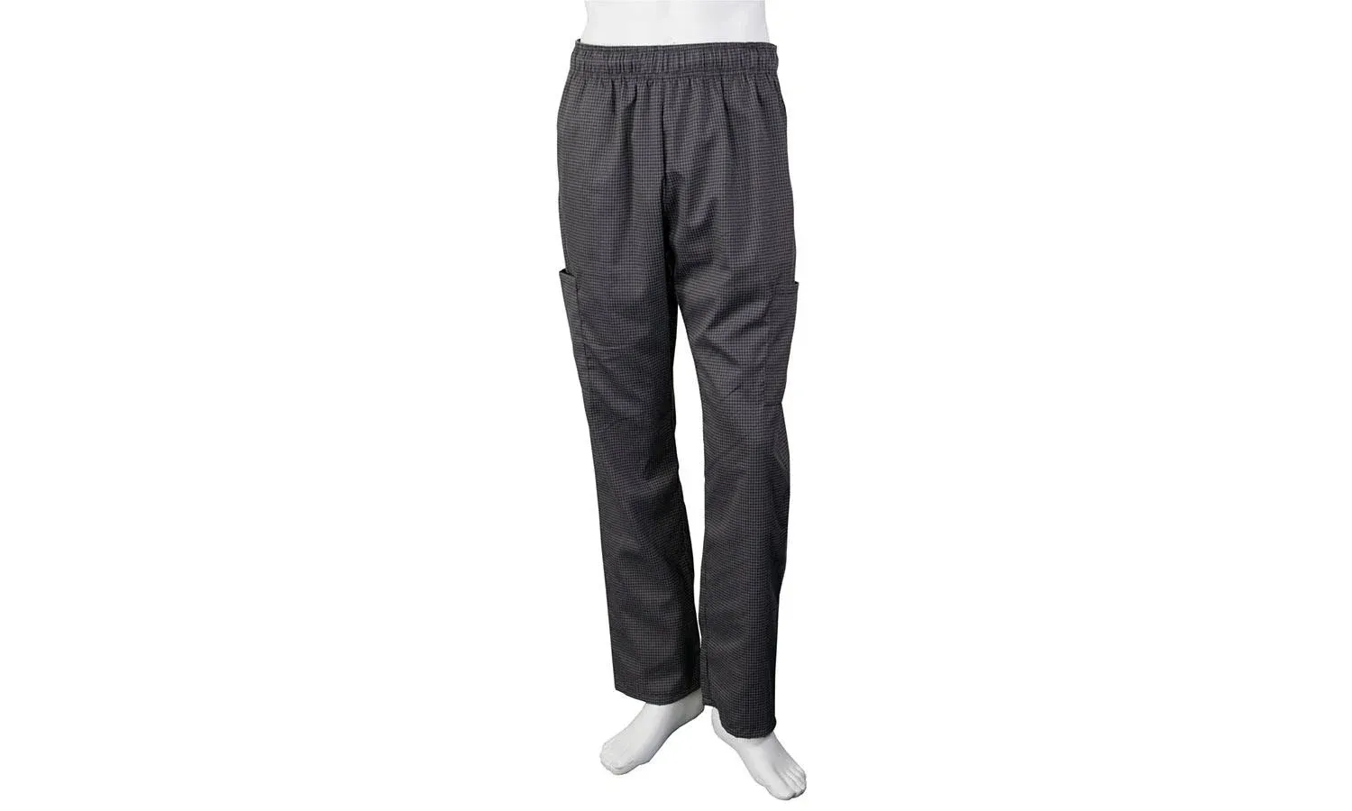 Women's Chef Code Baggy Chef Pants with Cargo Pockets, Elastic Waist CC220 Xs ...