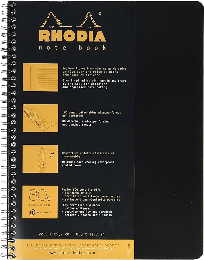 Rhodia Wirebound Notebook